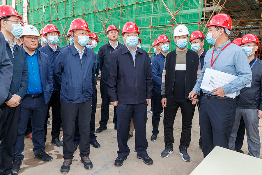 郑州铁路局领导在我市调研晋城东站建设情况