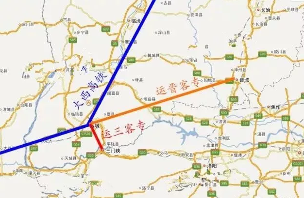 晋城高铁未来规划图图片