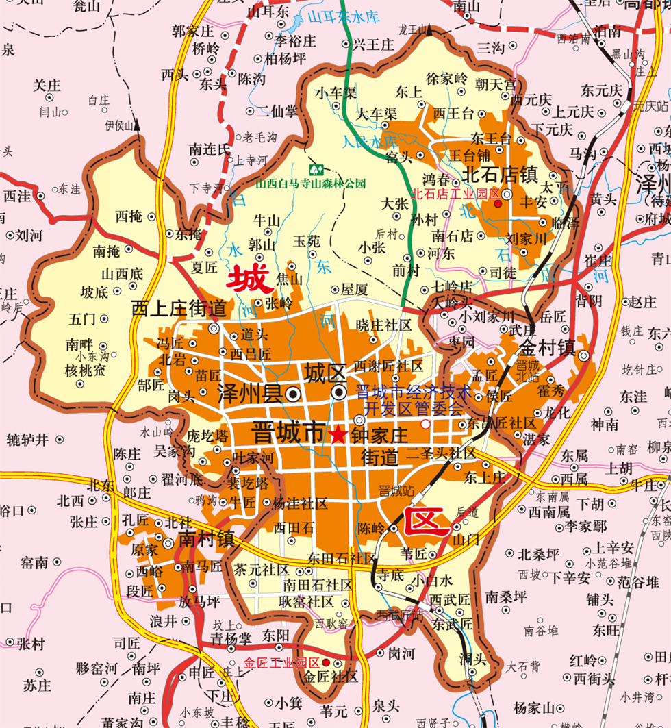 晋城三中地图图片